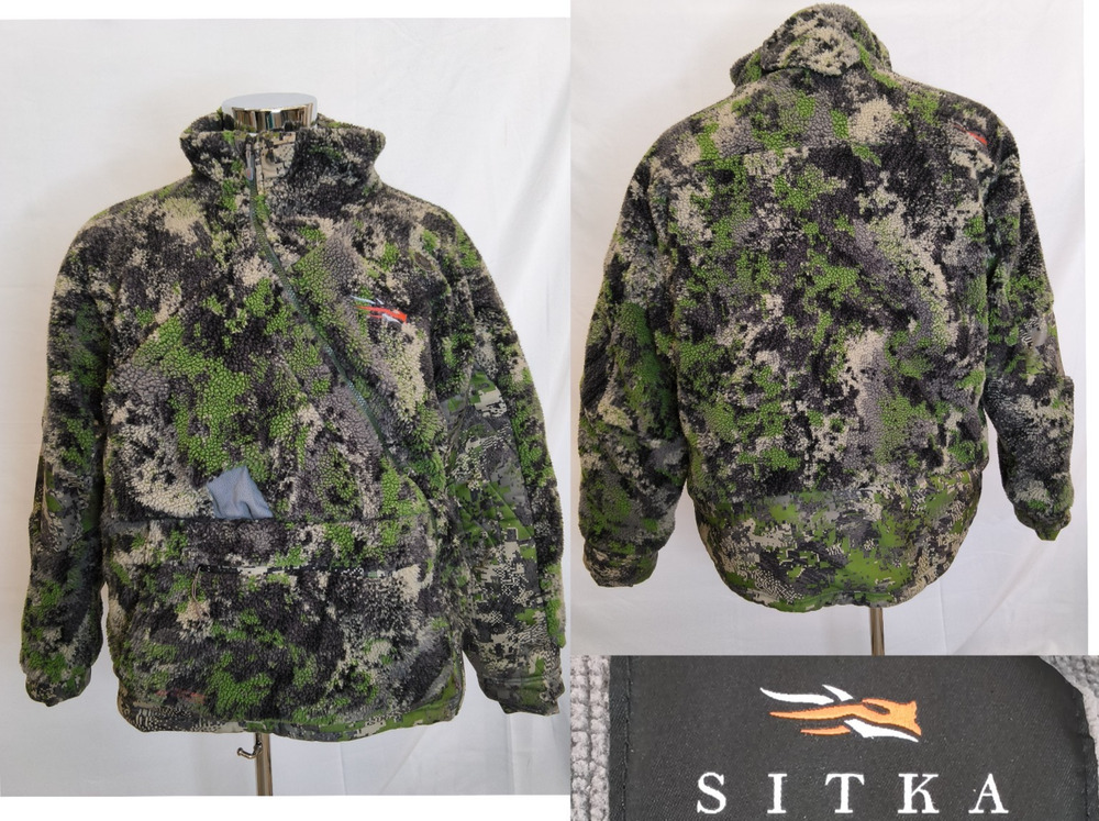 Sitka Gear Fanatic Jacket Mens XL Goretex Green Optifade Camo Windstopper #W5227